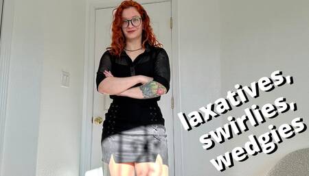 wedgies, laxatives, swirlies and more! principal loves when you get bullied - full video on Veggiebabyy Manyvids