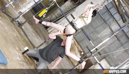 Xavier Sibley pounds the tight hole of twink Taylor Mason really hard