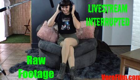 Livestream Interrupted - raw footage 540res SD