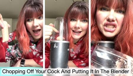 Penectomy - Chopping Off Your Penis And Putting It In The Blender
