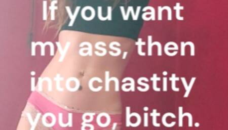 Ass Worship Chastity Tease