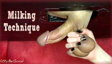 Glans Edging Techniques With Precum Oozing & Huge Cumshot