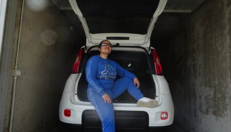 BOUNCING A WHITE PANDA