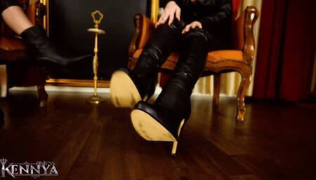 Our boot-cleaning slave