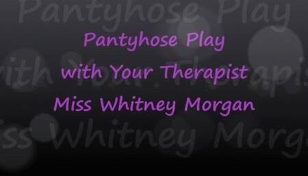 Pantyhose Gag Play with Your Counselor Miss Whitney Morgan - mp4