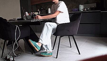 Dirty smelly feet in ballets (1920x1080 HD) MOV