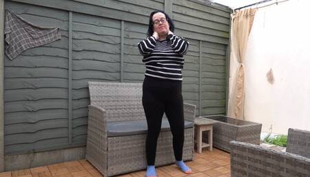 Stepmom Undresses for Step Son showing off big tits