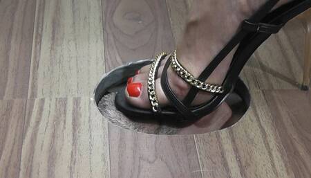 Lick them clean