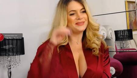 MayaSole red dress