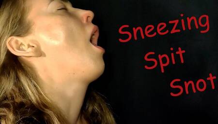Sneezing sideview 3