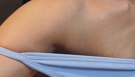 cute busty Asian gets big black dick inside her  pussy.