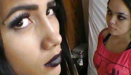 Lesbian Domination Ass Licking Giant Girl