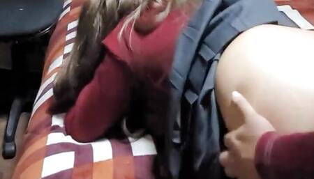 Technique Student! He really likes to! my classmate likes to do it without a CONDOM!! Homemade Amateur Video!!