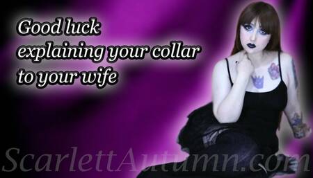Good luck explaining your collar to your Wife - WMV SD 480p