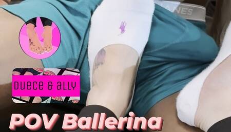 POV Ballerina Ballstomping