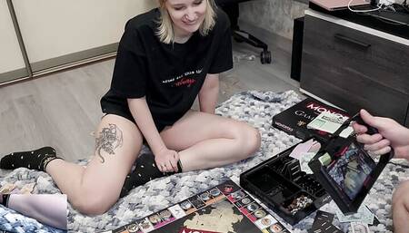 If you LOSE to me at Monopoly, you will become my SLAVE! Ok?