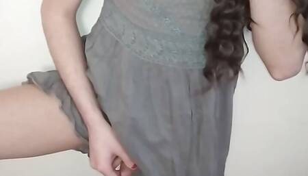 18yo Trans Girl Found at the Garbage Shows Dirty Talents