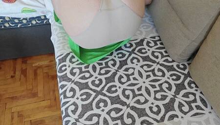 Pussy Fart Before Boyfriend Yoga Naked Pose