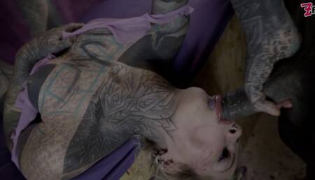 Purple Room Deepthroat Facefuck & Anal