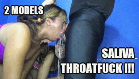 DEEP THROAT SPIT FETISH 240505HC SARAI + KARIME THROAT FUCKING DOUBLE IRRUMATIO AND SLOPPY DEEPTHROAT (FULL HD MP4 VERSION)