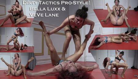 Dirty Tactics Pantyhose Pro-Style: Bella Luxx and VeVe Lane