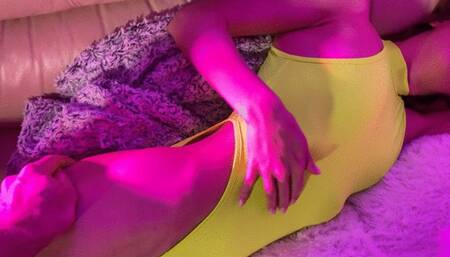 Petite Beauty Deepthroats and Anal Fucks till Cum in Mouth POV