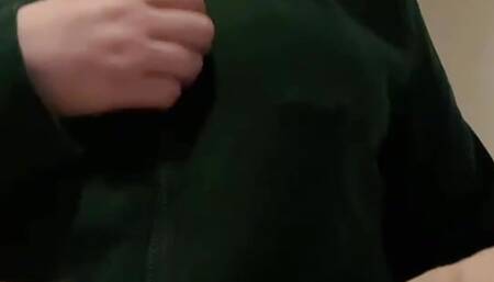 Uncover my tits and show a surprise