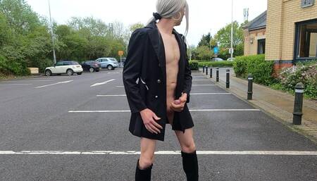 Wild Daytime Carpark Flashing