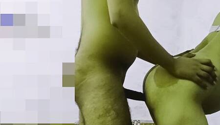 Stand up Fucked Hot Girl In Hotel Room_ Tight pussy Fucked new Doggystyle