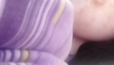 Showing nipple