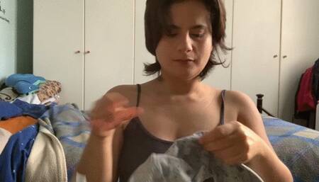 I tease your imagination with my body and I deny you by putting you back in your place