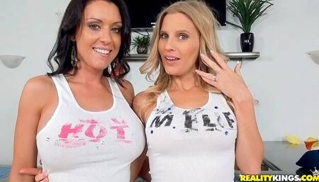 Awesome face sitting session with a hot girlfriend Brianna Ray