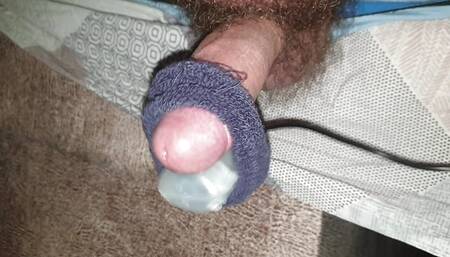 Lots of cum thanks to the vibrator