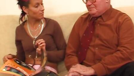 Grandpa Mireck fucks another young slut