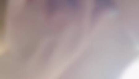 Clitoris and G-spot masturbation on all fours 2/2　