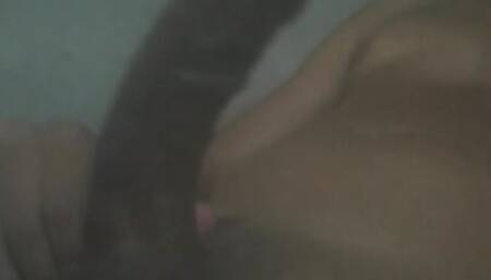 Jerking off almost cumming