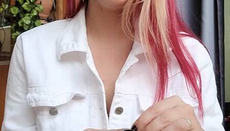 Smoking 4 strong corks at the same time very quickly! Some coughs