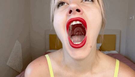 swallow me with your yawn