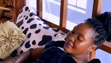 Fucking, Creaming and Cumming on My Snake Dildo in Holiday Cabin