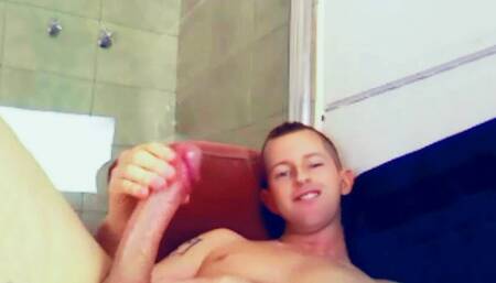 What 4 hours of cam masturbation does to a huge cock big cum load multiple cumshots ropes real piss cum