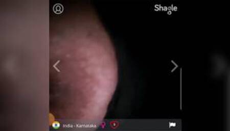 Indian cute girl on shagle