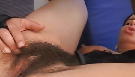 A Horny Black Dude Cum in Hairy Cunt Incredibly Beautiful and Hot Girls.