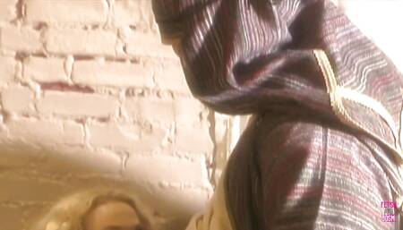 Absolutely Beautiful Blonde Ava Vincent Plays the Cobra and Gets Fucked Doggy Style