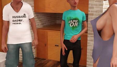 Perfect Housewife by K4soft - Planning a Move and Getting Laid for It, Hot Wife Distracts the Villain 22