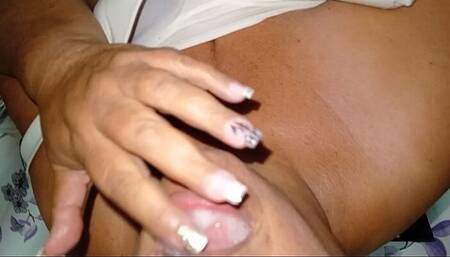 Grandma Swallows Hot Cum When I Cum in Her Mouth