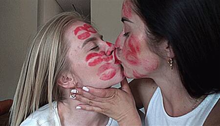 Lesbian kissing passion (1920x1080 HD) MOV