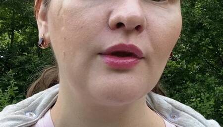 Smoking in park mp4 phone video