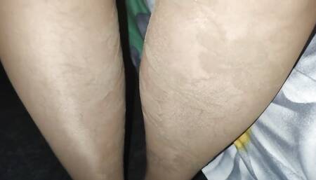 Very Big Cumshot in Layered Nude Pantyhoses