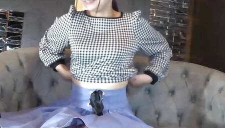 Petite Japanese MILF Handles Big Toys And POV Sex