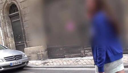 video casting of lovely 18 year brunette girl